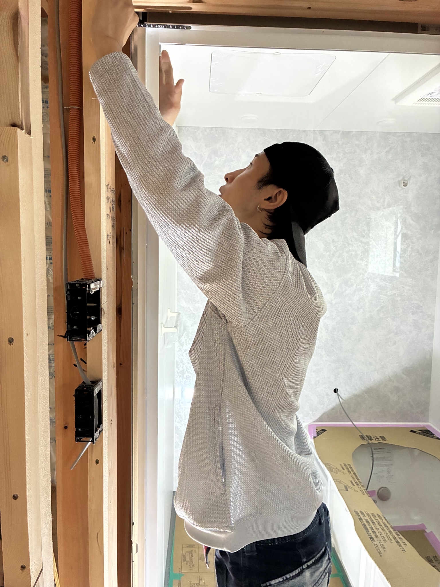 ユニットバス施工の流れ2-7画像